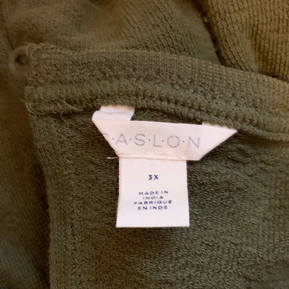 Caslon - Knit Romper (Plus Size) size 3X - Picture 3 of 11